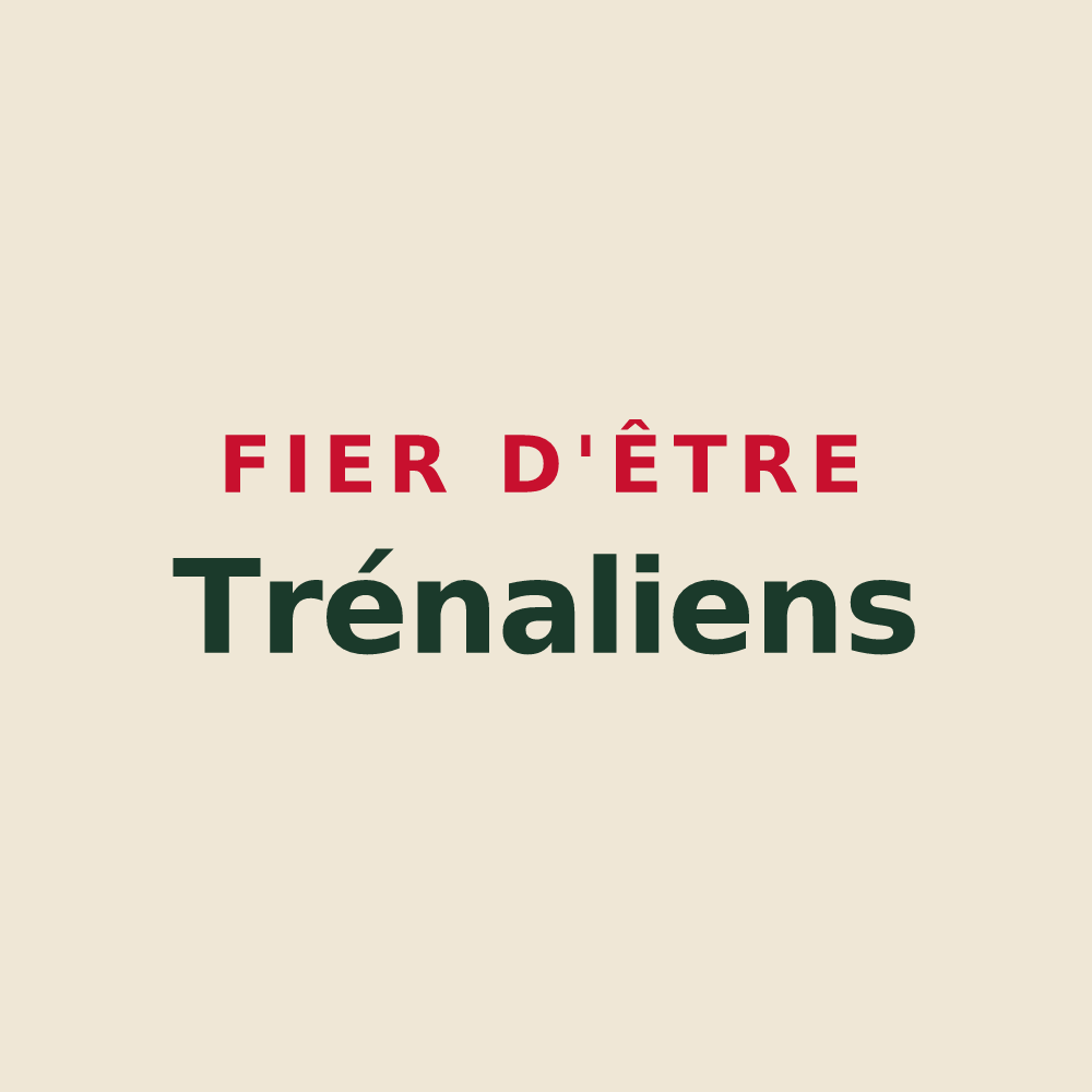 Tote bag « Fier d'être Trénaliens » — design pour Trenal