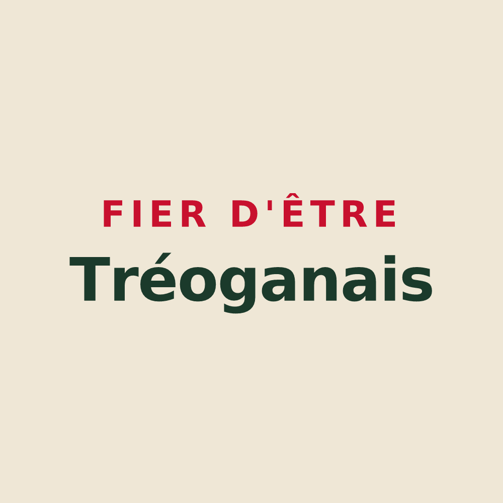 Tote bag « Fier d'être Tréoganais » — design pour Tréogan