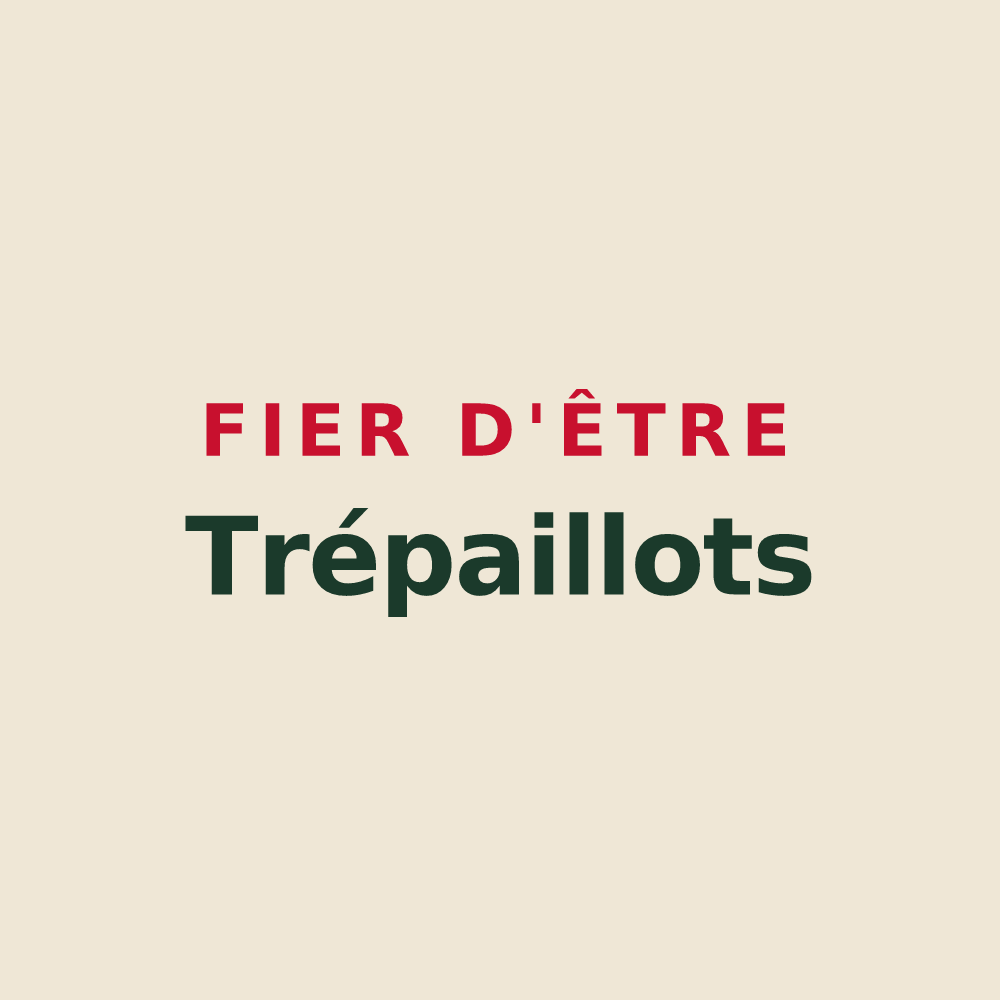 Tote bag « Fier d'être Trépaillots » — design pour Trépail