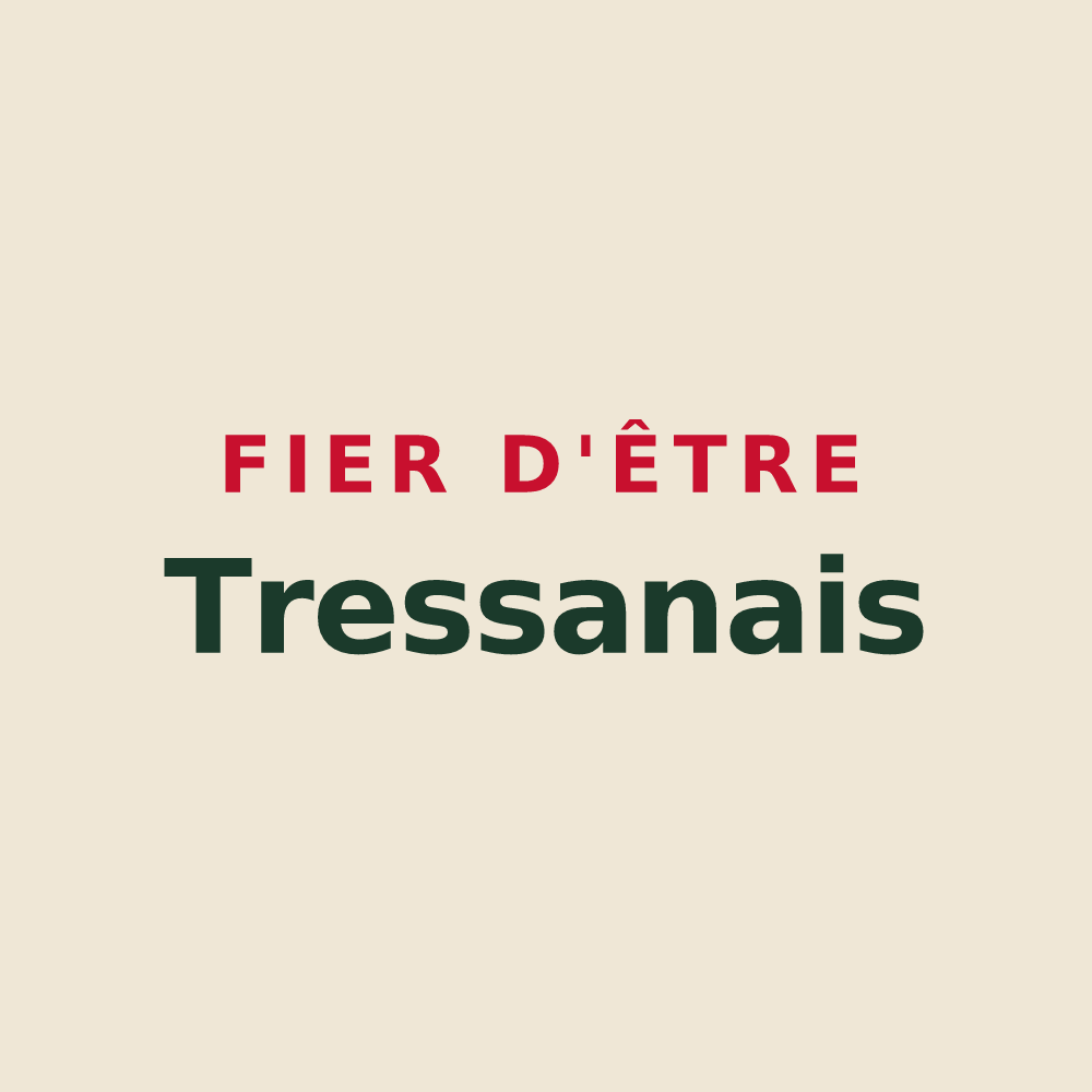 Tote bag « Fier d'être Tressanais » — design pour Tressan