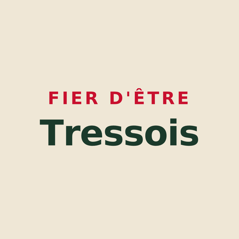 Tote bag « Fier d'être Tressois » — design pour Tresses