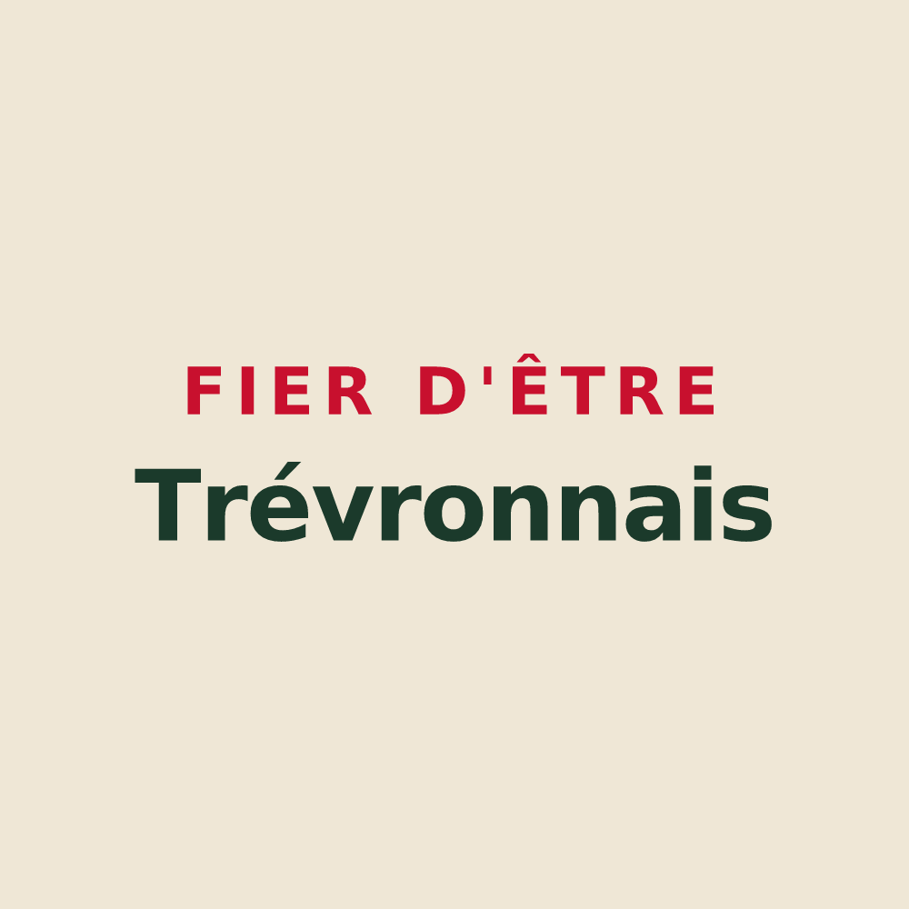Tote bag « Fier d'être Trévronnais » — design pour Trévron