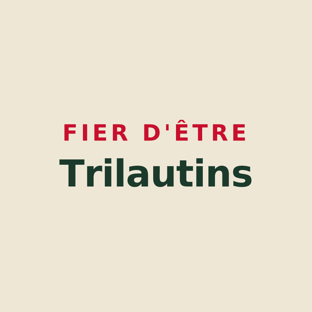 Tote bag « Fier d'être Trilautins » — design pour Triac-Lautrait
