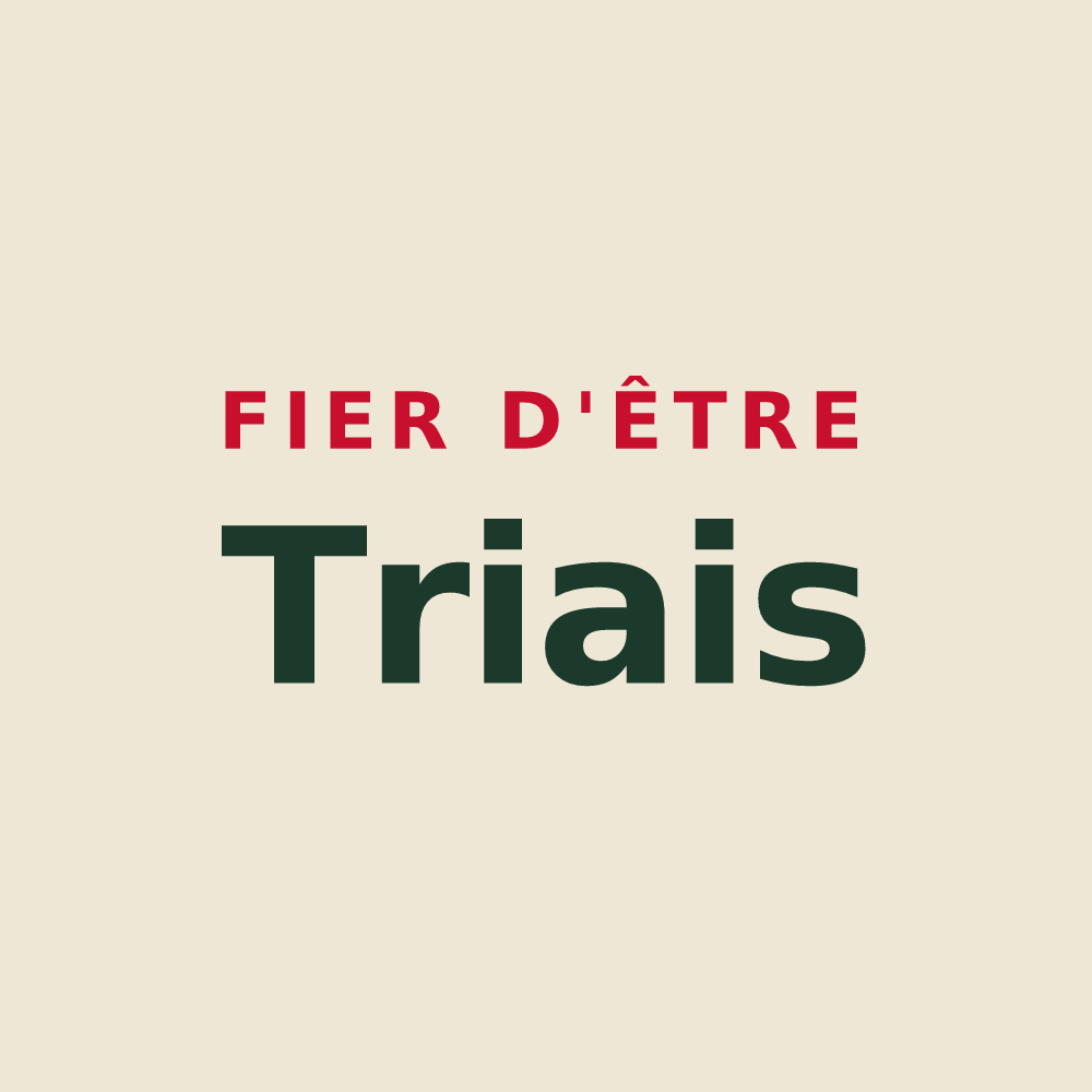 Tote bag « Fier d'être Triais » — design pour Trie-sur-Baïse