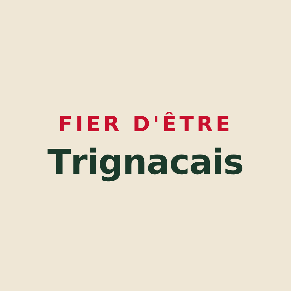 Tote bag « Fier d'être Trignacais » — design pour Trignac