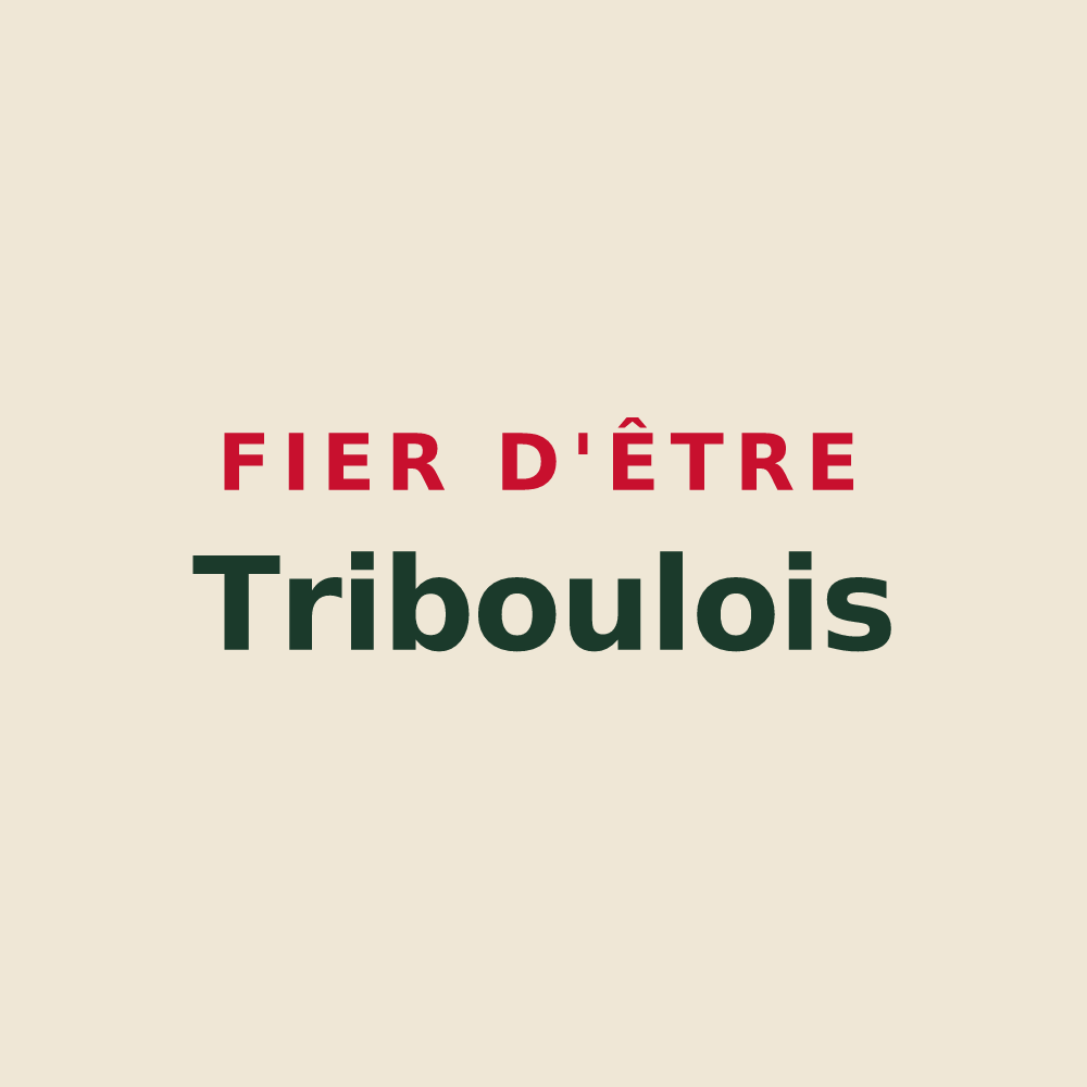 Tote bag « Fier d'être Triboulois » — design pour Trilbardou