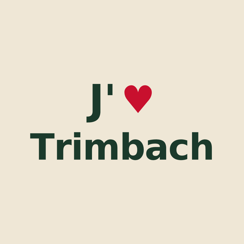 Tote bag personnalisé Trimbach — design J'aime Trimbach