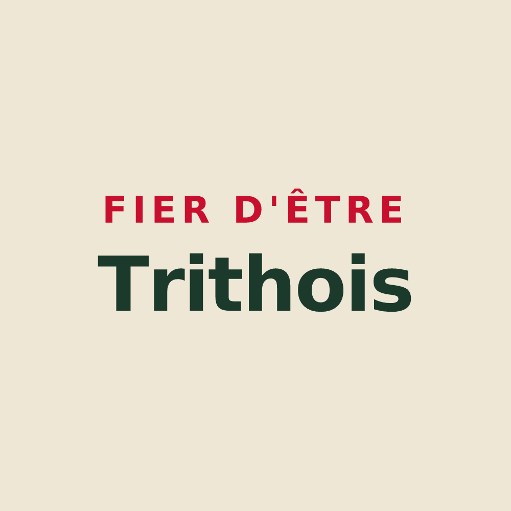 Tote bag « Fier d'être Trithois » — design pour Trith-Saint-Léger