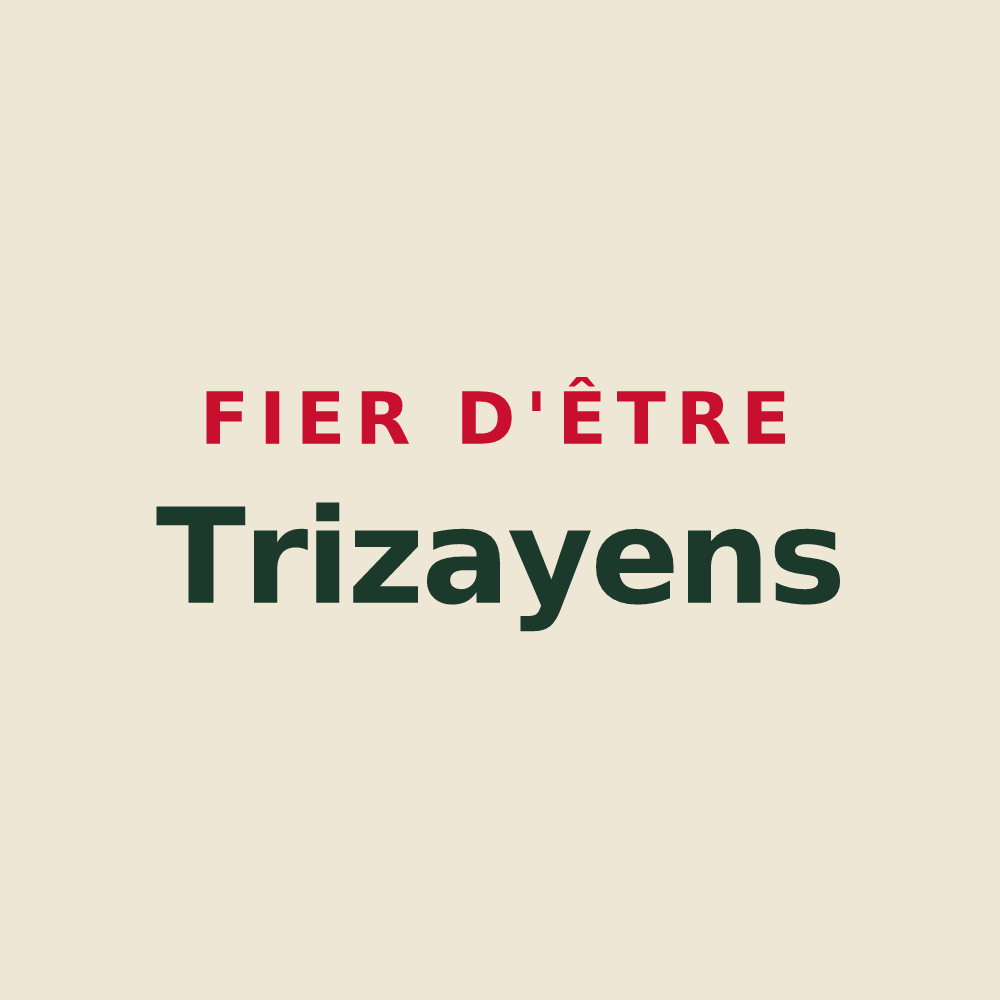 Tote bag « Fier d'être Trizayens » — design pour Trizay
