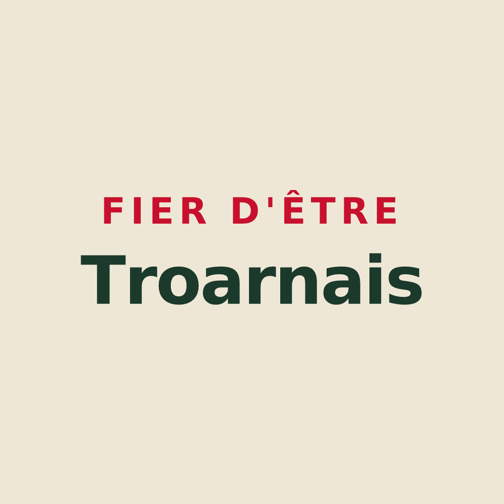 Tote bag « Fier d'être Troarnais » — design pour Troarn