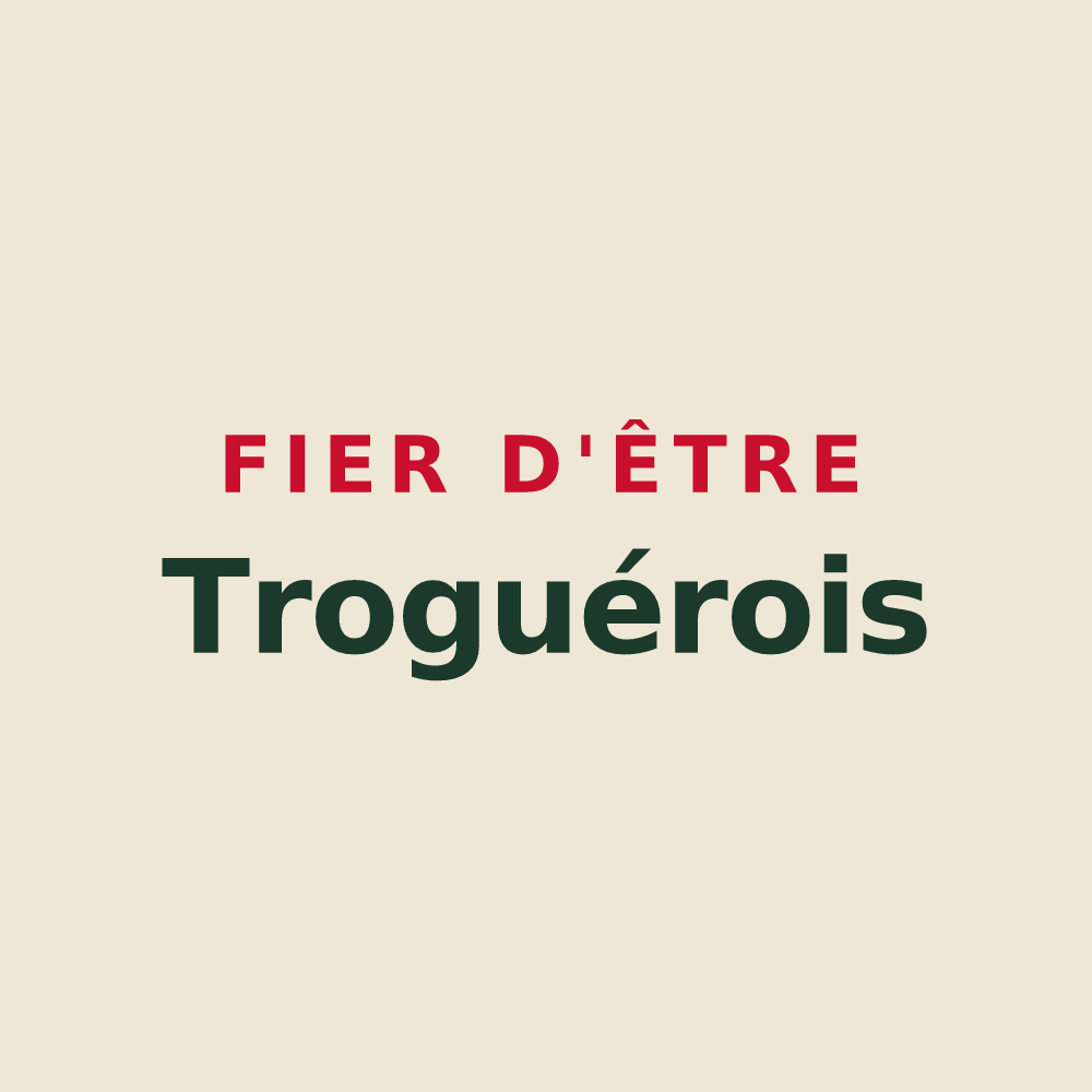 Tote bag « Fier d'être Troguérois » — design pour Troguéry