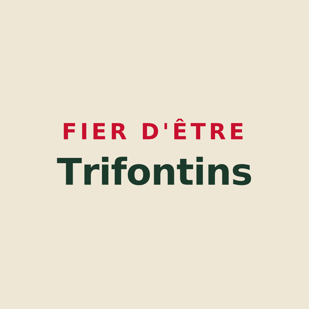 Tote bag « Fier d'être Trifontins » — design pour Trois-Fonds