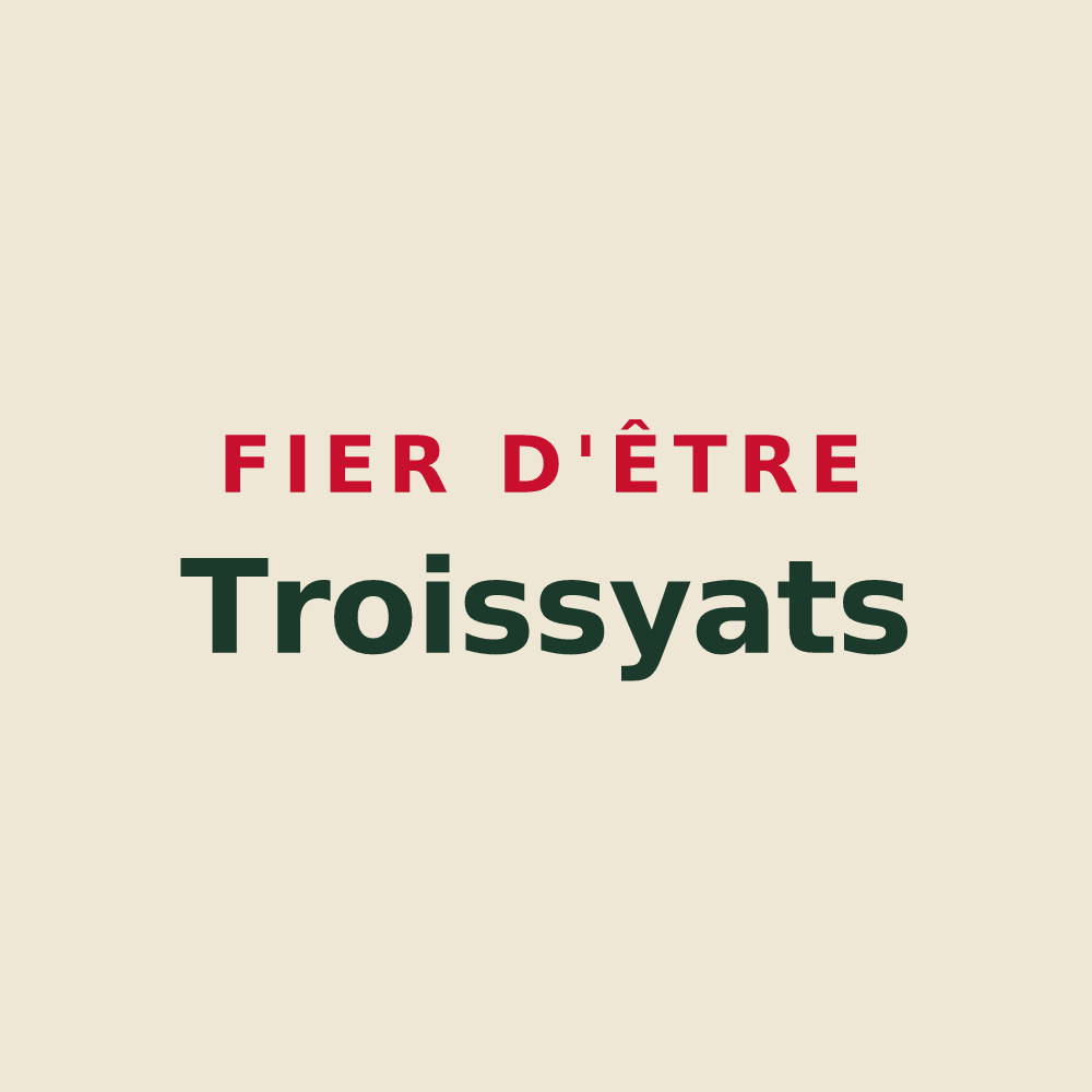 Tote bag « Fier d'être Troissyats » — design pour Troissy