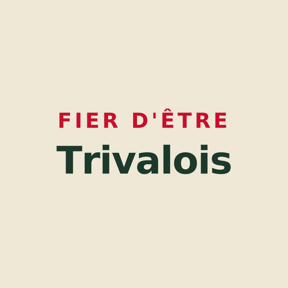Tote bag « Fier d'être Trivalois » — design pour Troisvaux
