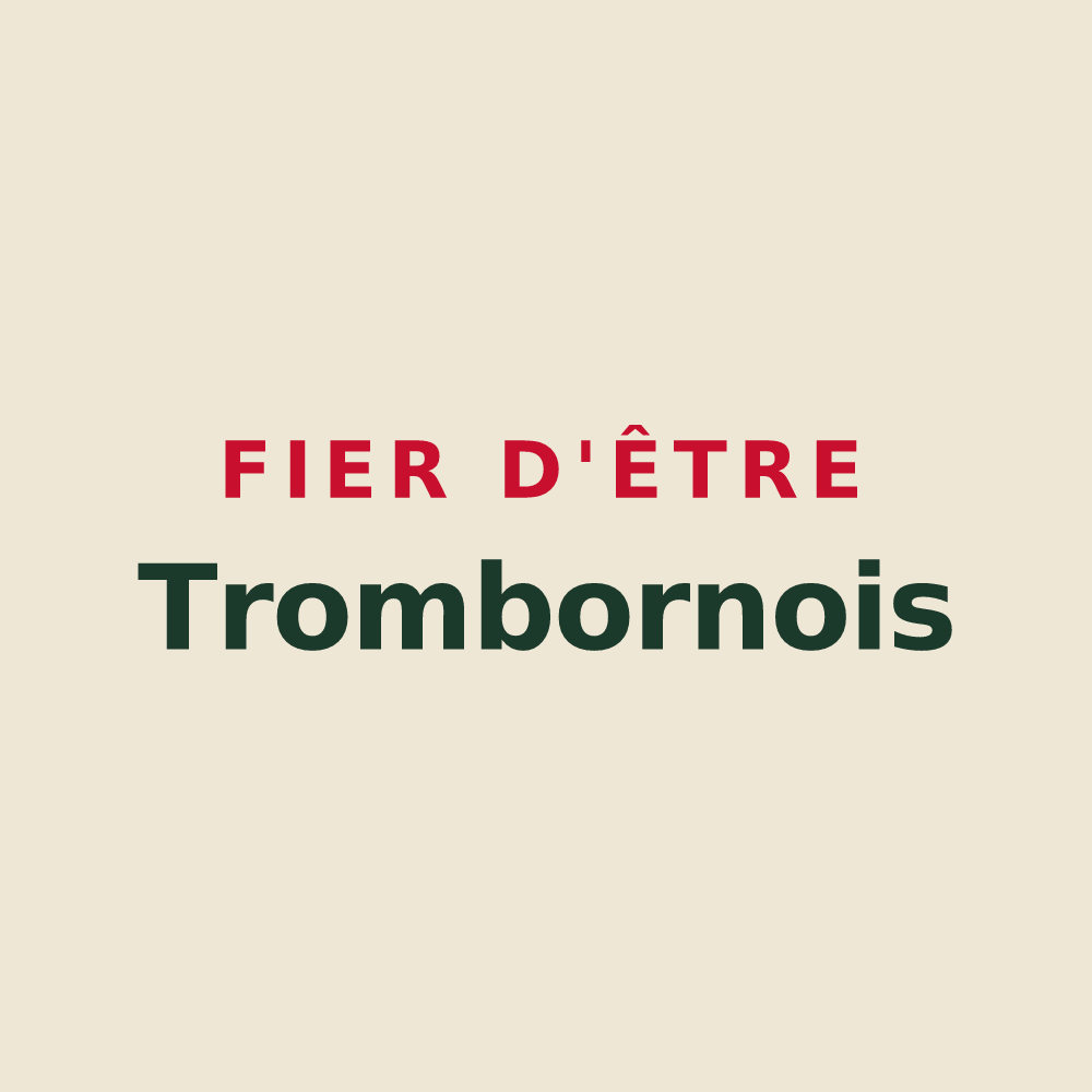 Tote bag « Fier d'être Trombornois » — design pour Tromborn
