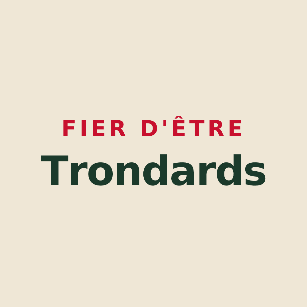 Tote bag « Fier d'être Trondards » — design pour Trondes