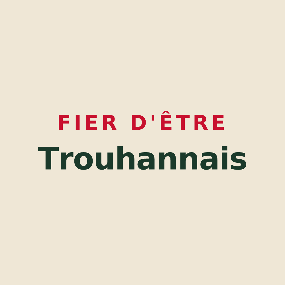 Tote bag « Fier d'être Trouhannais » — design pour Trouhans