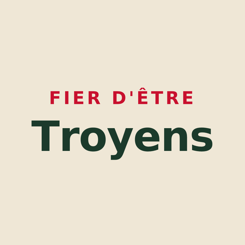 Tote bag « Fier d'être Troyens » — design pour Troye-d'Ariège