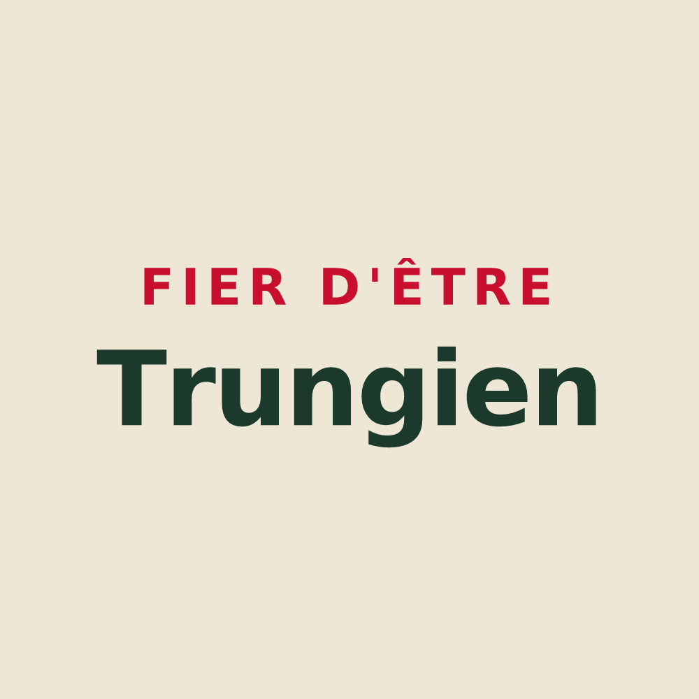 Tote bag « Fier d'être Trungien » — design pour Trungy