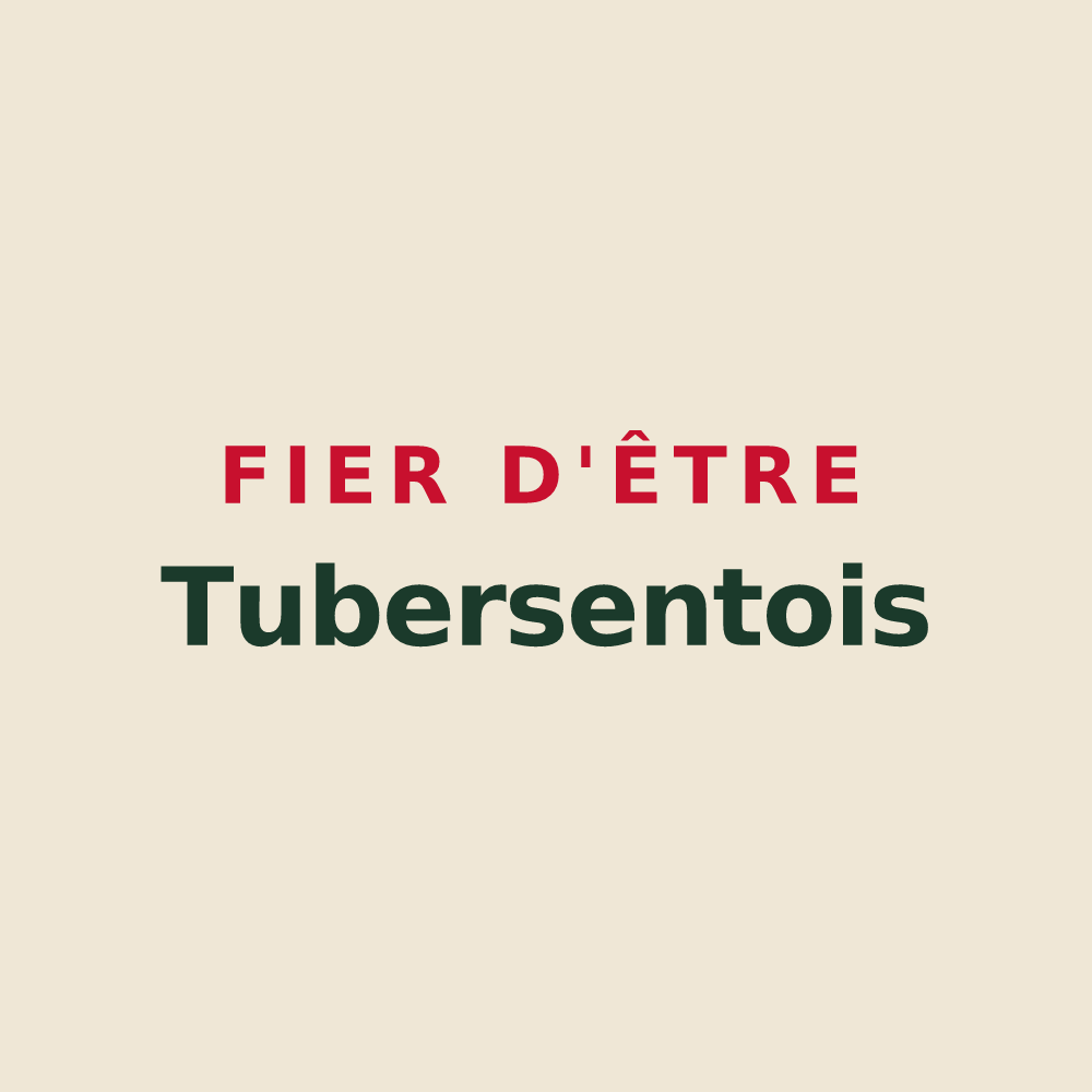 Tote bag « Fier d'être Tubersentois » — design pour Tubersent