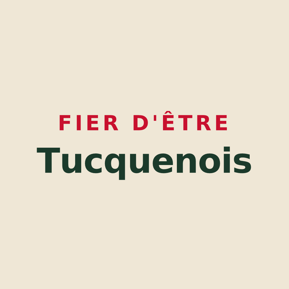 Tote bag « Fier d'être Tucquenois » — design pour Tucquegnieux