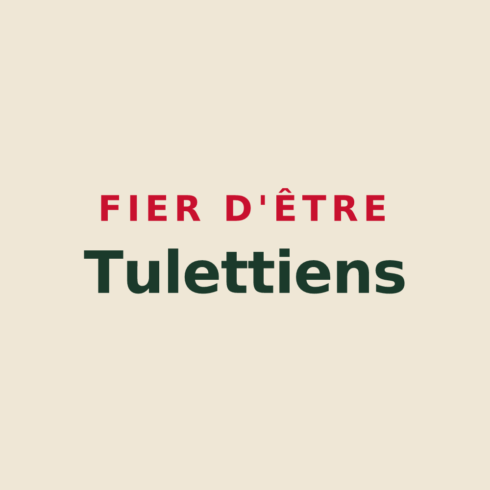 Tote bag « Fier d'être Tulettiens » — design pour Tulette