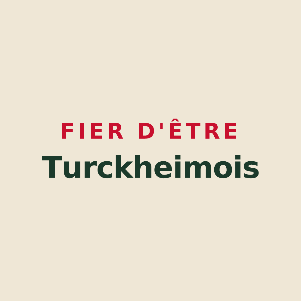 Tote bag « Fier d'être Turckheimois » — design pour Turckheim