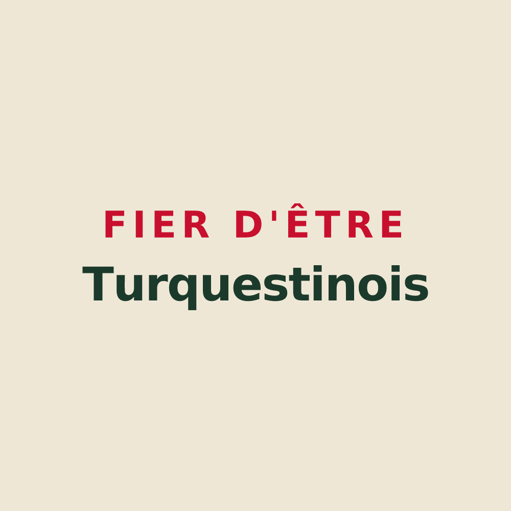 Tote bag « Fier d'être Turquestinois » — design pour Turquestein-Blancrupt