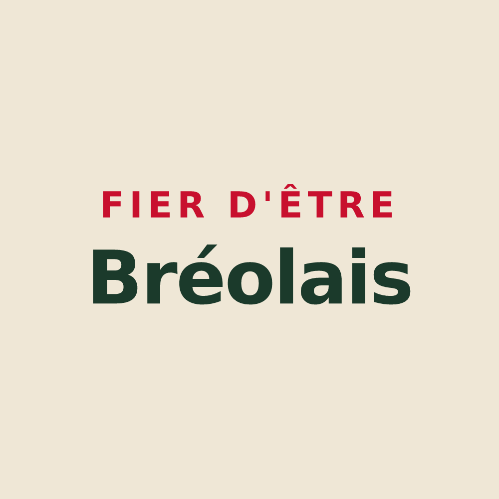 Tote bag « Fier d'être Bréolais » — design pour Ubaye-Serre-Ponçon