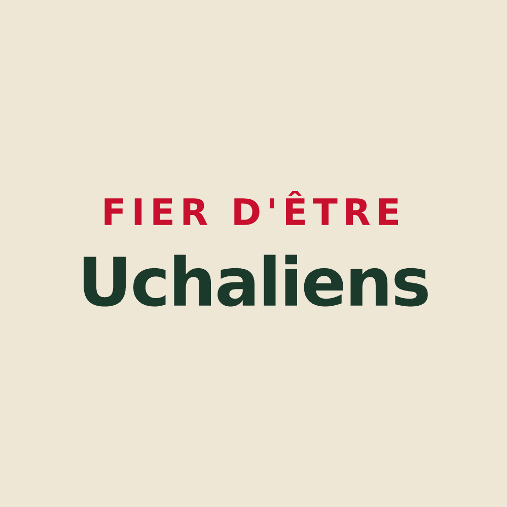 Tote bag « Fier d'être Uchaliens » — design pour Uchaux