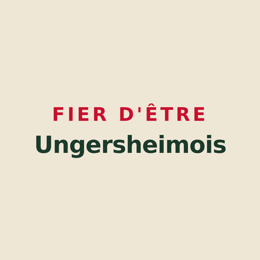 Tote bag « Fier d'être Ungersheimois » — design pour Ungersheim