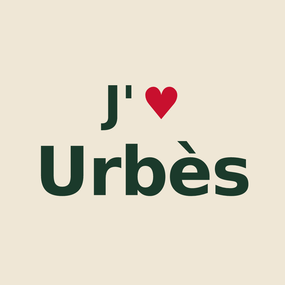 Tote bag personnalisé Urbès — design J'aime Urbès