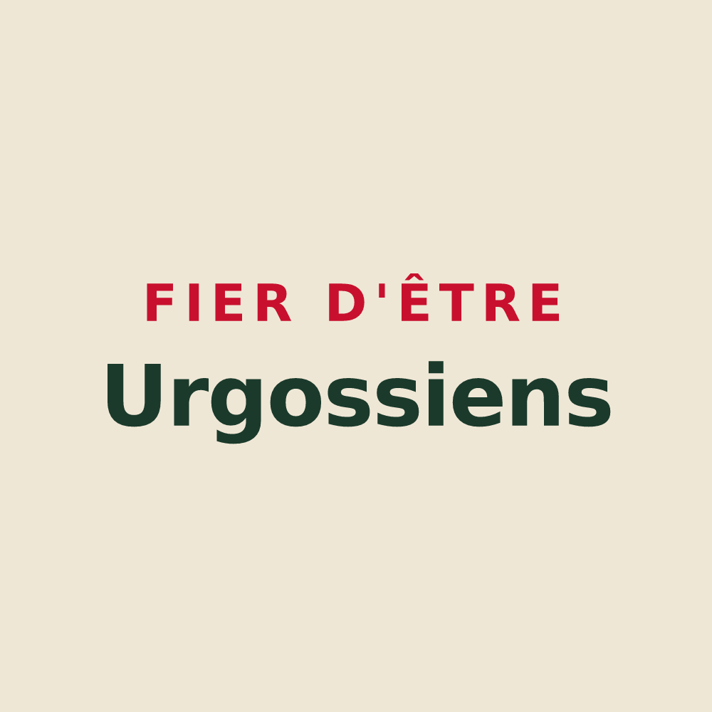 Tote bag « Fier d'être Urgossiens » — design pour Urgosse