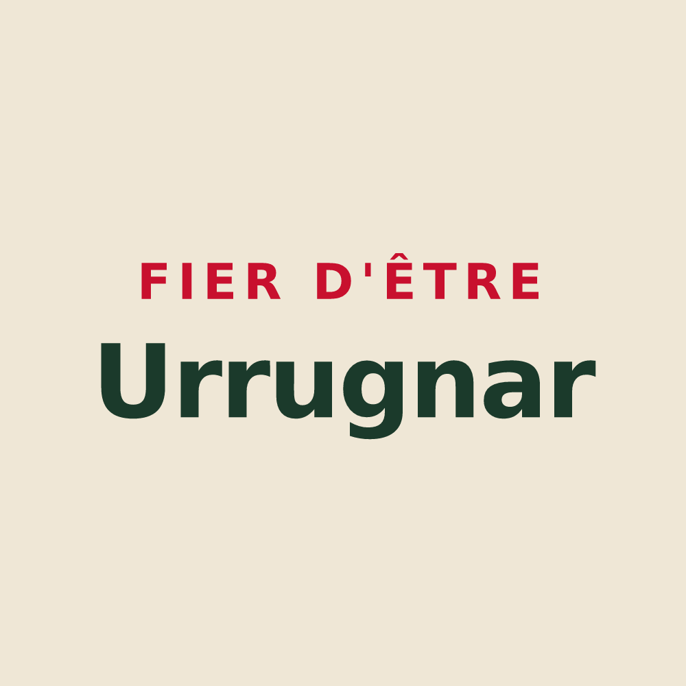 Tote bag « Fier d'être Urrugnar » — design pour Urrugne