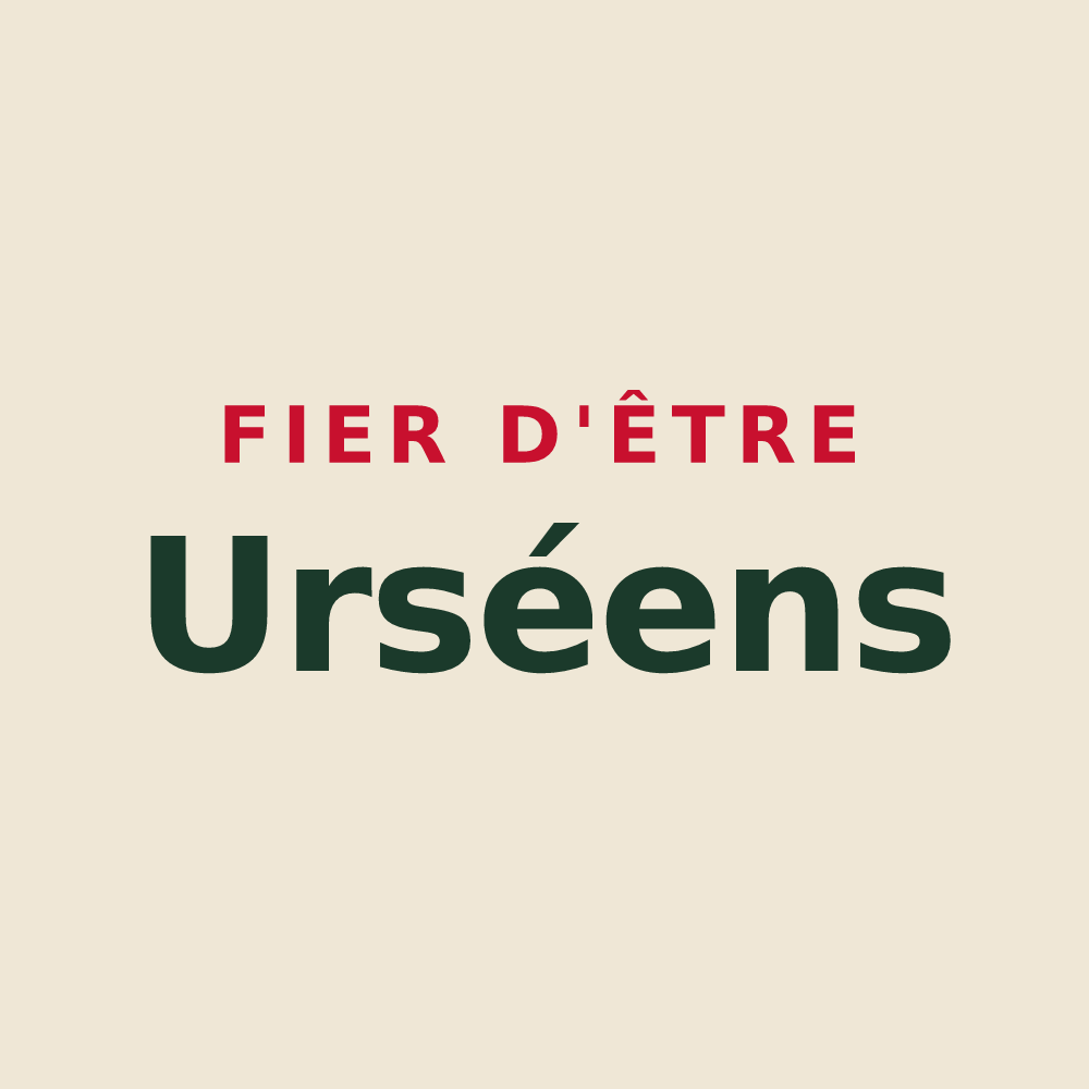 Tote bag « Fier d'être Urséens » — design pour Urs