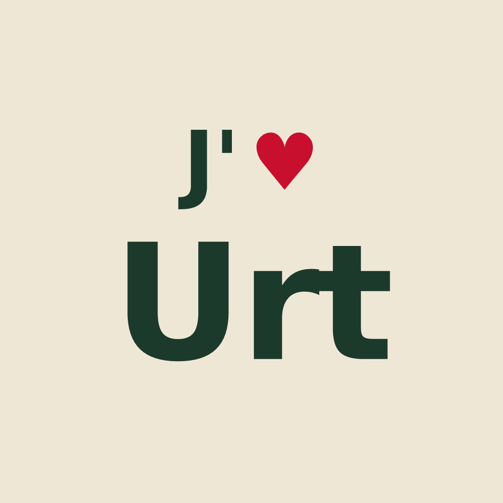 Tote bag personnalisé Urt — design J'aime Urt