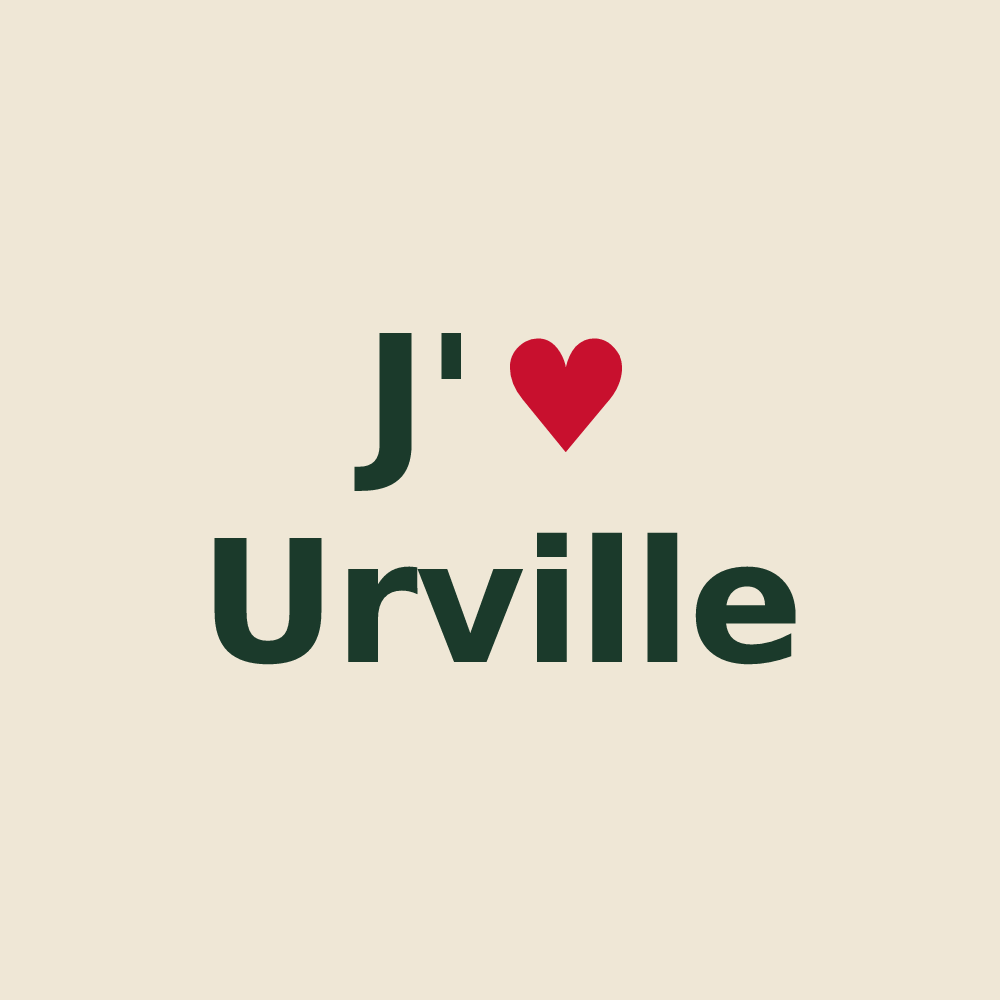 Tote bag personnalisé Urville — design J'aime Urville