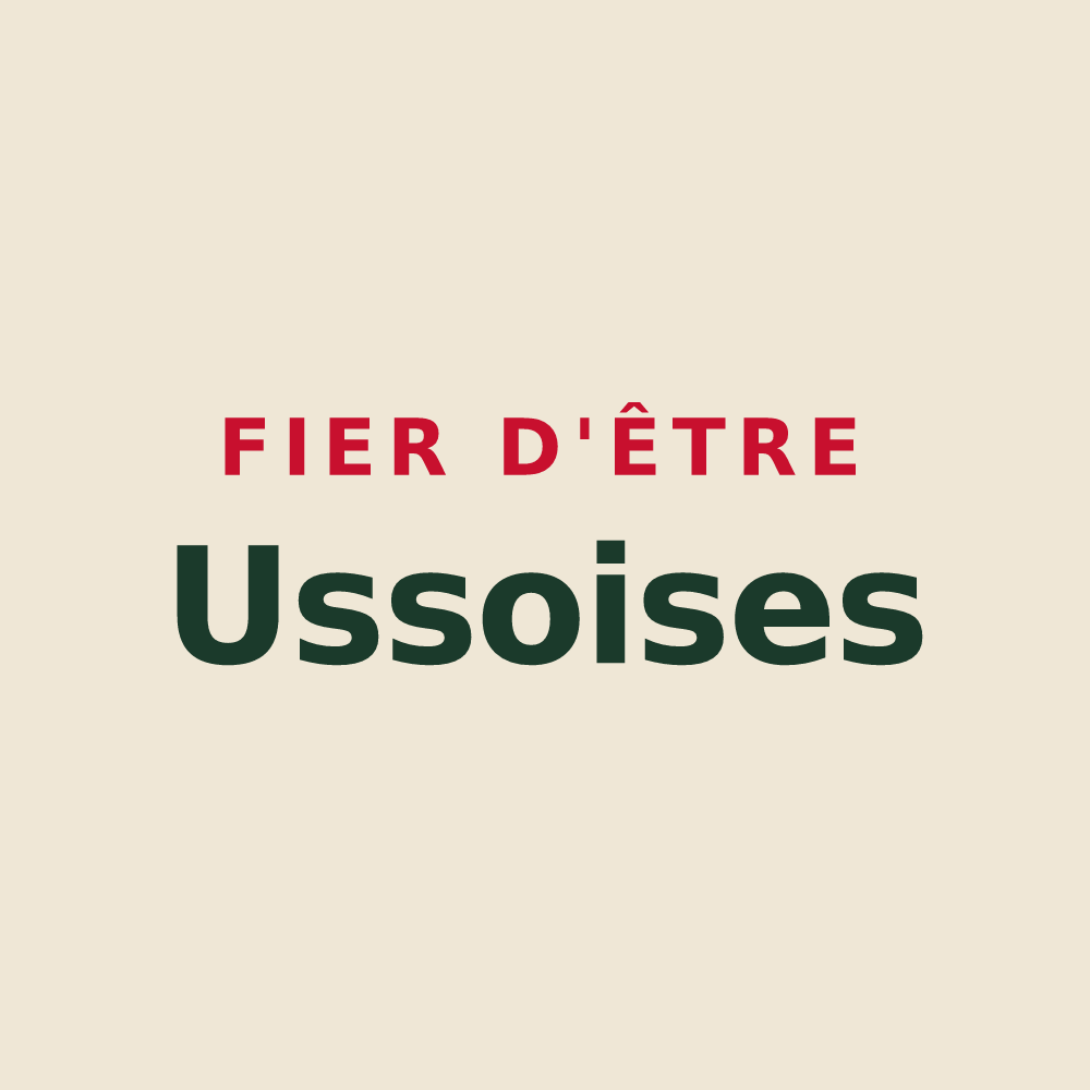 Tote bag « Fier d'être Ussoises » — design pour Us