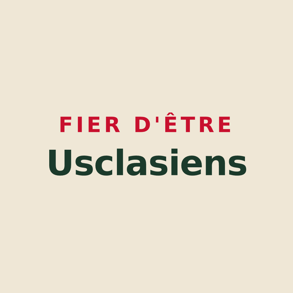 Tote bag « Fier d'être Usclasiens » — design pour Usclas-du-Bosc