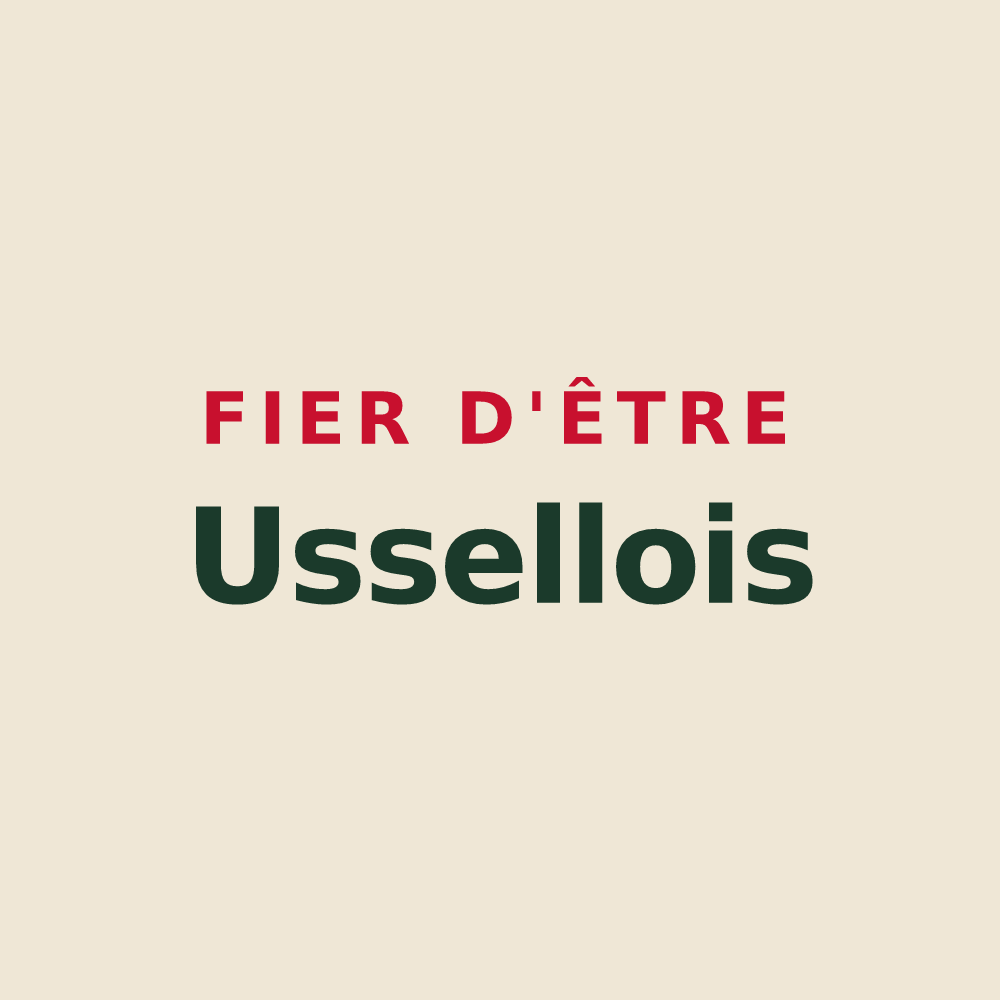 Tote bag « Fier d'être Ussellois » — design pour Ussel