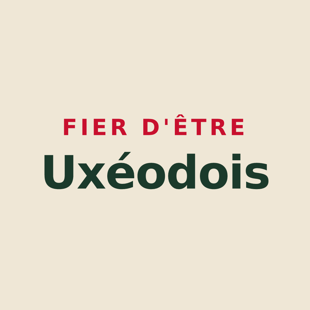 Tote bag « Fier d'être Uxéodois » — design pour Ussy