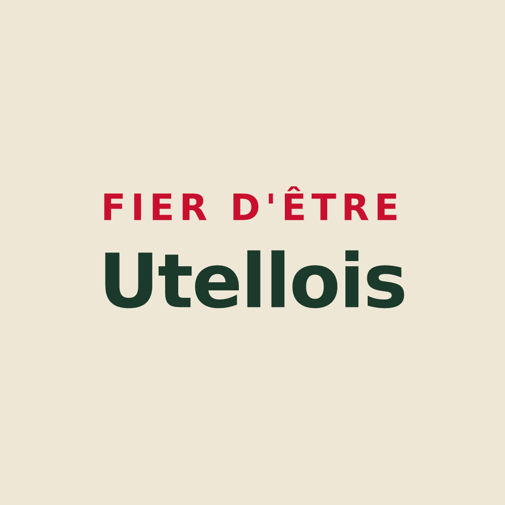 Tote bag « Fier d'être Utellois » — design pour Utelle