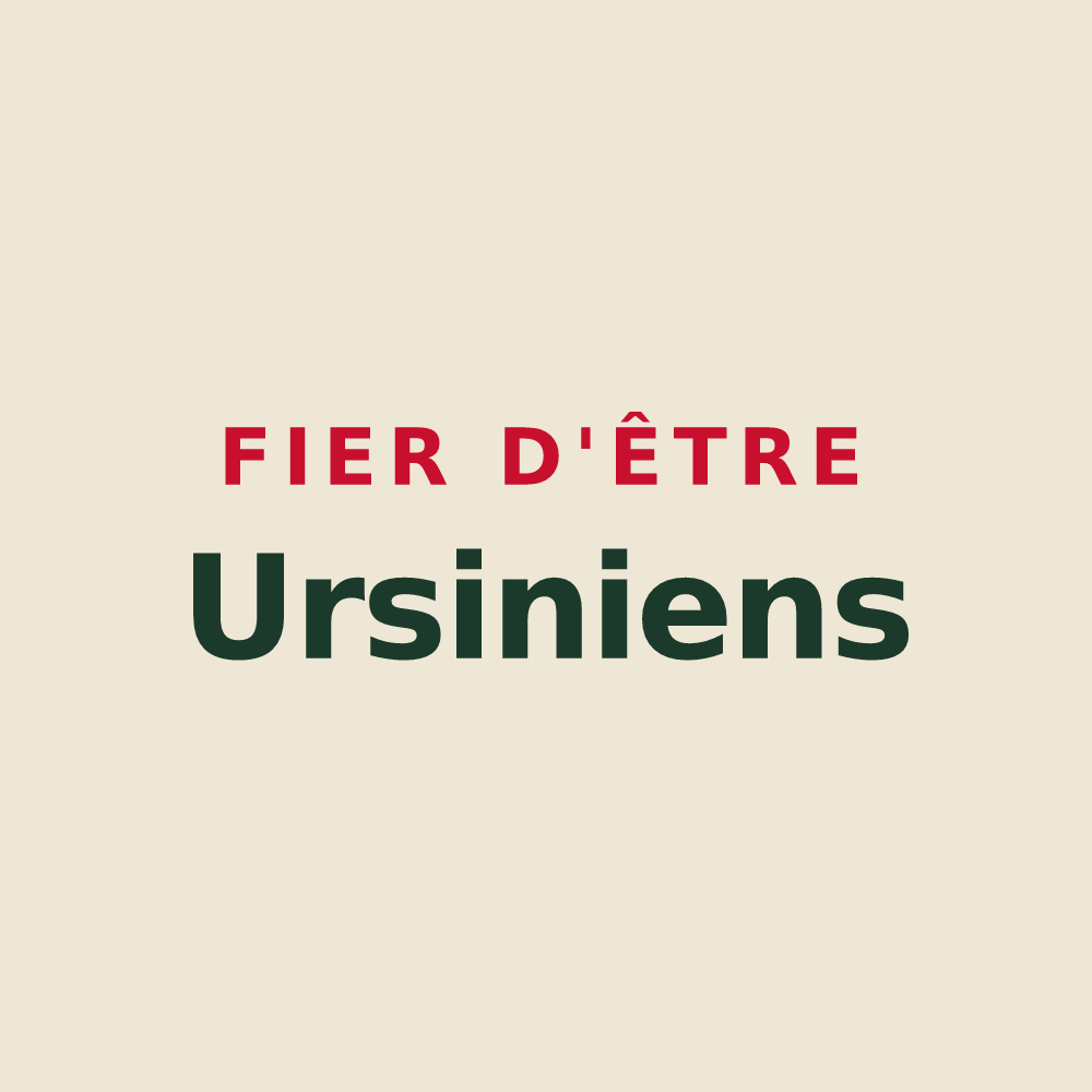 Tote bag « Fier d'être Ursiniens » — design pour Uxegney