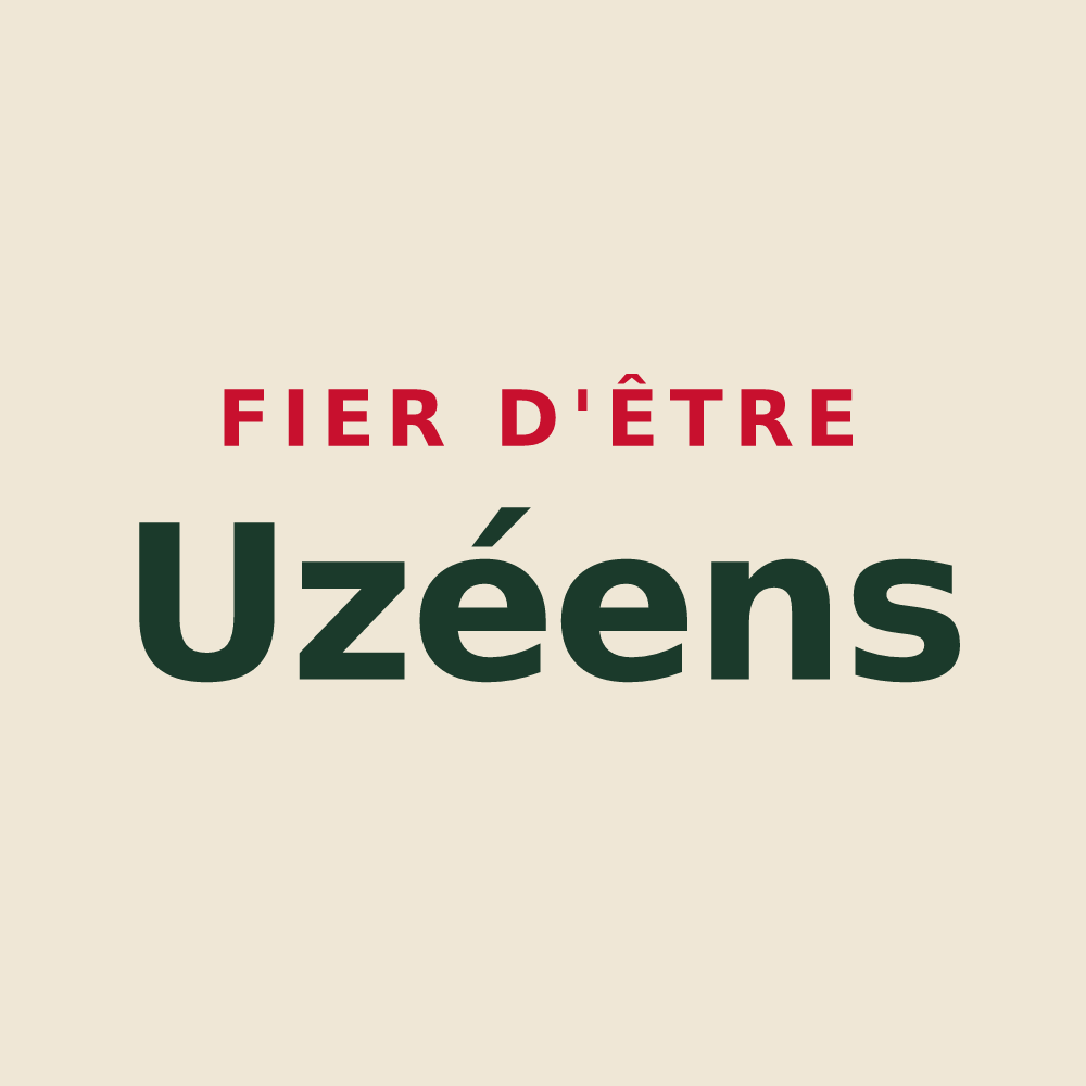 Tote bag « Fier d'être Uzéens » — design pour Uz
