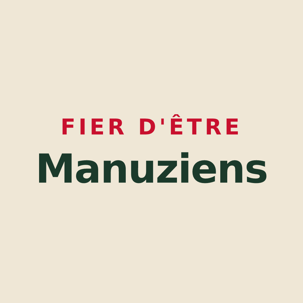 Tote bag « Fier d'être Manuziens » — design pour Uzemain