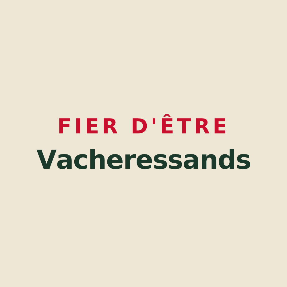 Tote bag « Fier d'être Vacheressands » — design pour Vacheresse