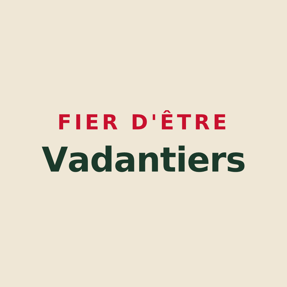 Tote bag « Fier d'être Vadantiers » — design pour Vadans