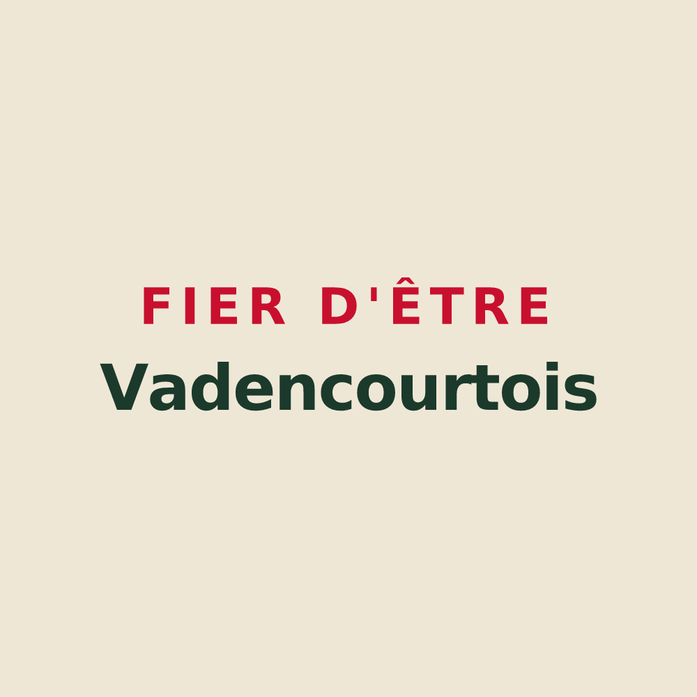 Tote bag « Fier d'être Vadencourtois » — design pour Vadencourt