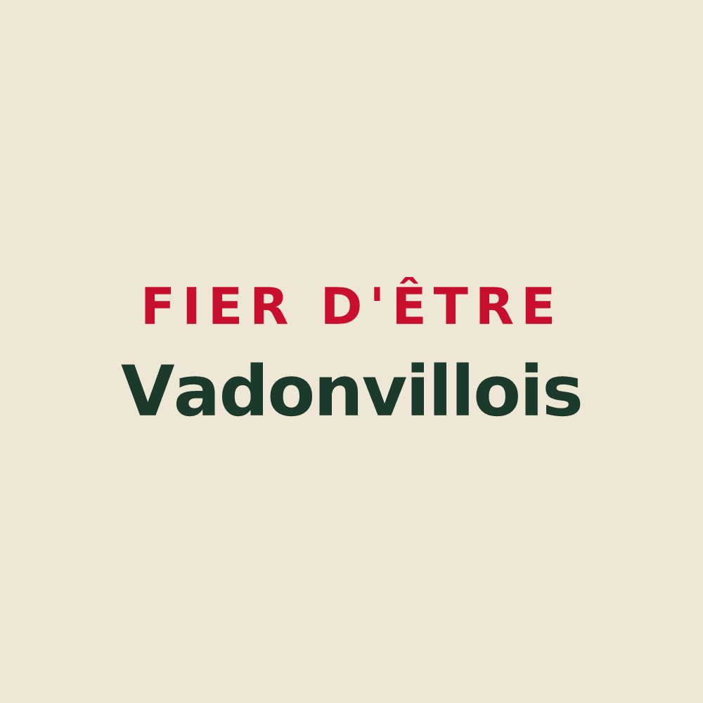 Tote bag « Fier d'être Vadonvillois » — design pour Vadonville
