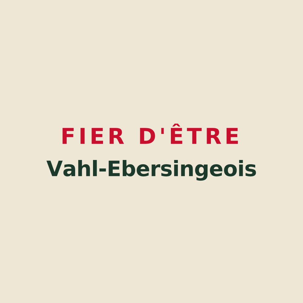 Tote bag « Fier d'être Vahl-Ebersingeois » — design pour Vahl-Ebersing